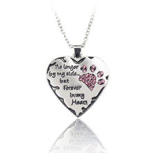 "No Longer By My Side But Forever In My Heart" Necklace